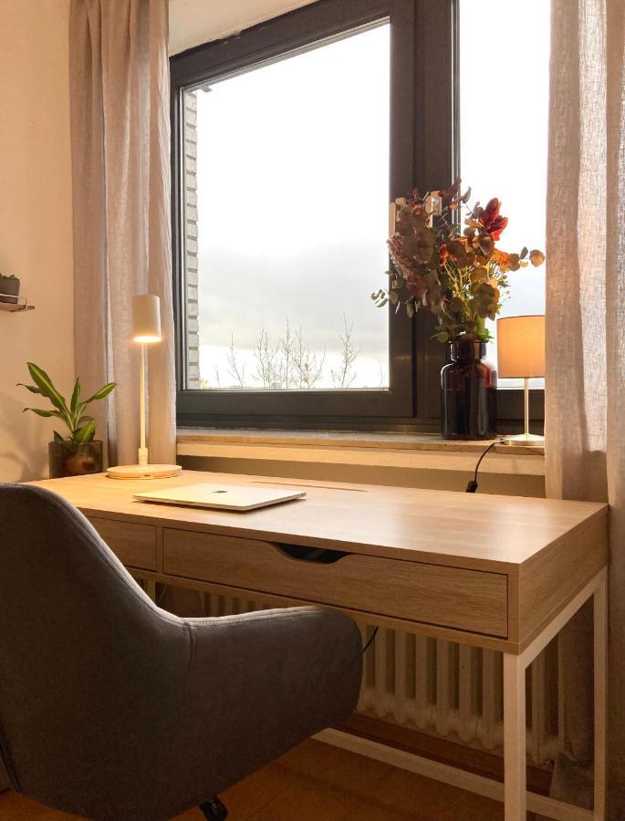 Schickes, Stilvolles Und Helles Apartment In Muenster Bagian luar foto