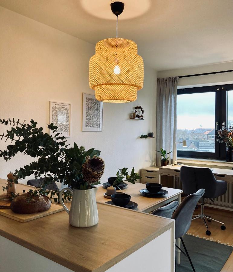 Schickes, Stilvolles Und Helles Apartment In Muenster Bagian luar foto