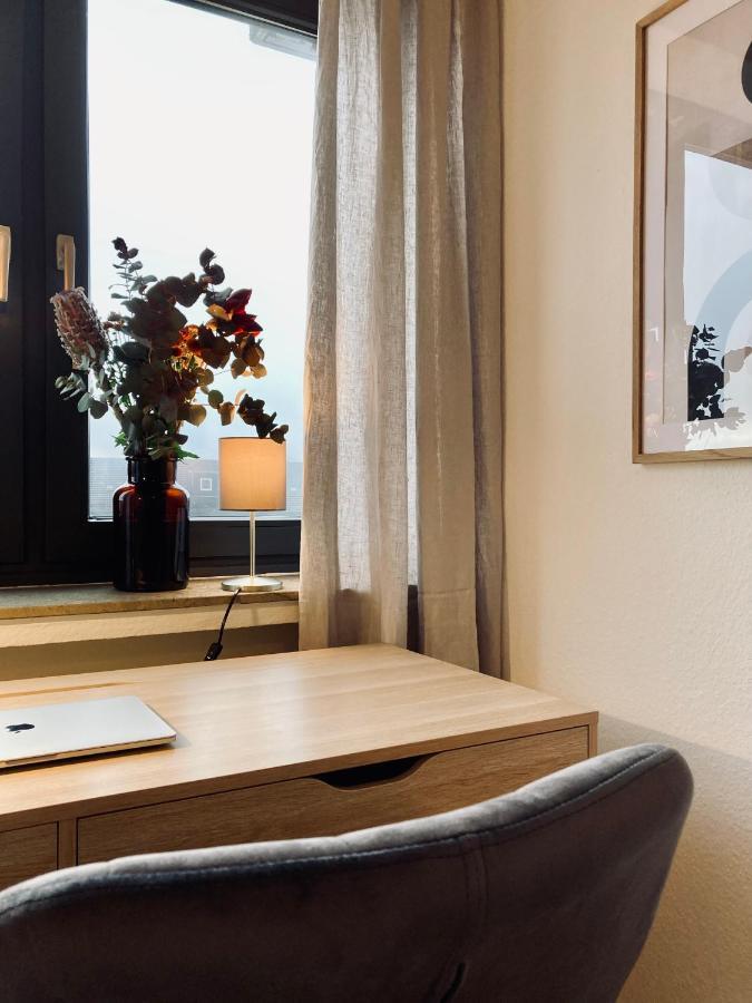 Schickes, Stilvolles Und Helles Apartment In Muenster Bagian luar foto