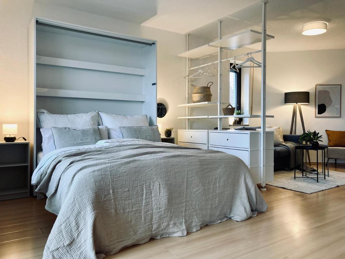 Schickes, Stilvolles Und Helles Apartment In Muenster Bagian luar foto