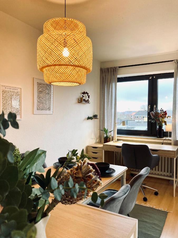 Schickes, Stilvolles Und Helles Apartment In Muenster Bagian luar foto