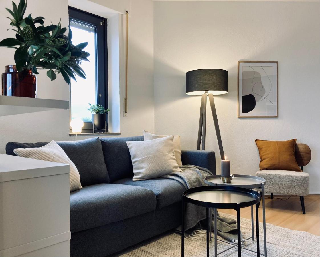 Schickes, Stilvolles Und Helles Apartment In Muenster Bagian luar foto