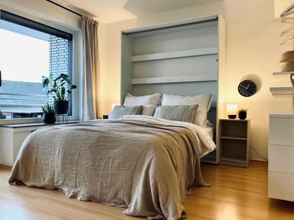 Schickes, Stilvolles Und Helles Apartment In Muenster Bagian luar foto