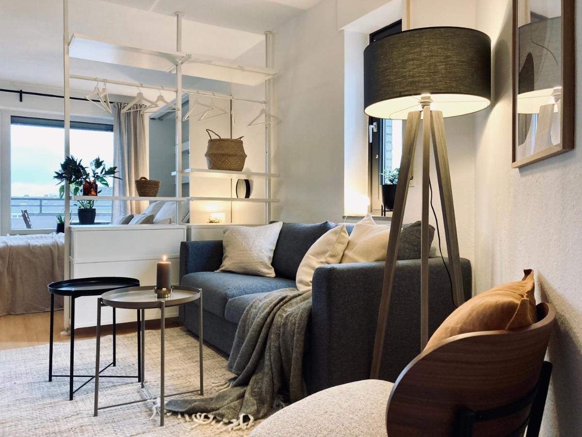 Schickes, Stilvolles Und Helles Apartment In Muenster Bagian luar foto